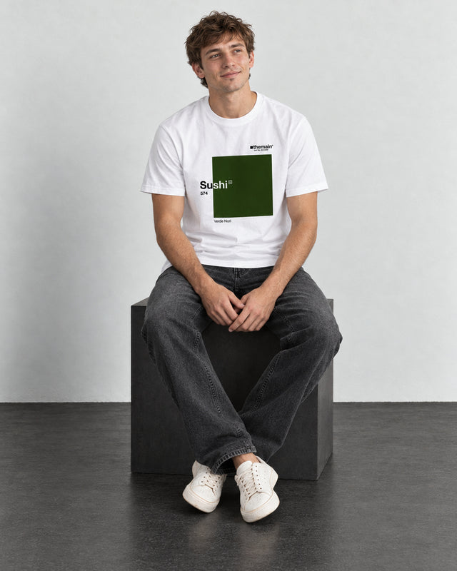 Camiseta Sushi · 07 sentado